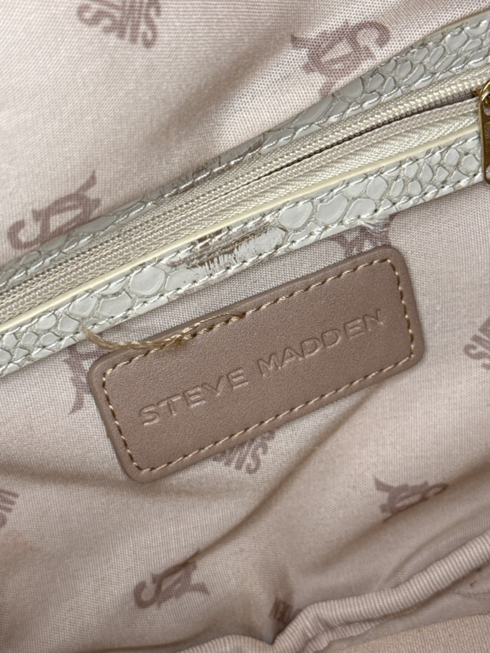 Steve Madden BIDA Nude Belt Bag, Shoulder Bag chain Strap - Picture 12 of 16